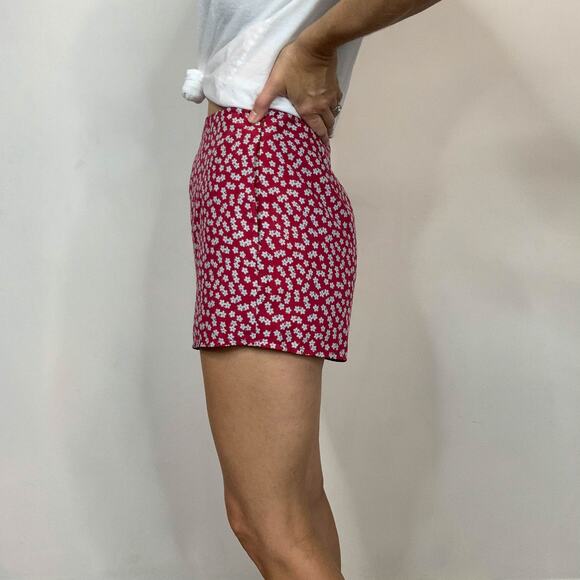 SUPERDOWN 90s floral high rise shorts y2k kidcore jamcore picniccore 2452 - Picture 3 of 11